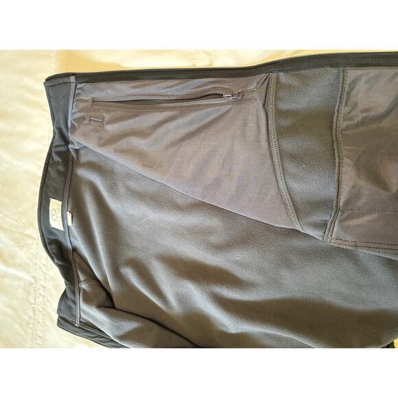 Vantage Men’s Softshell Fleece Lined Vest With Pockets Black Size 2X Golf - Picture 7 of 10